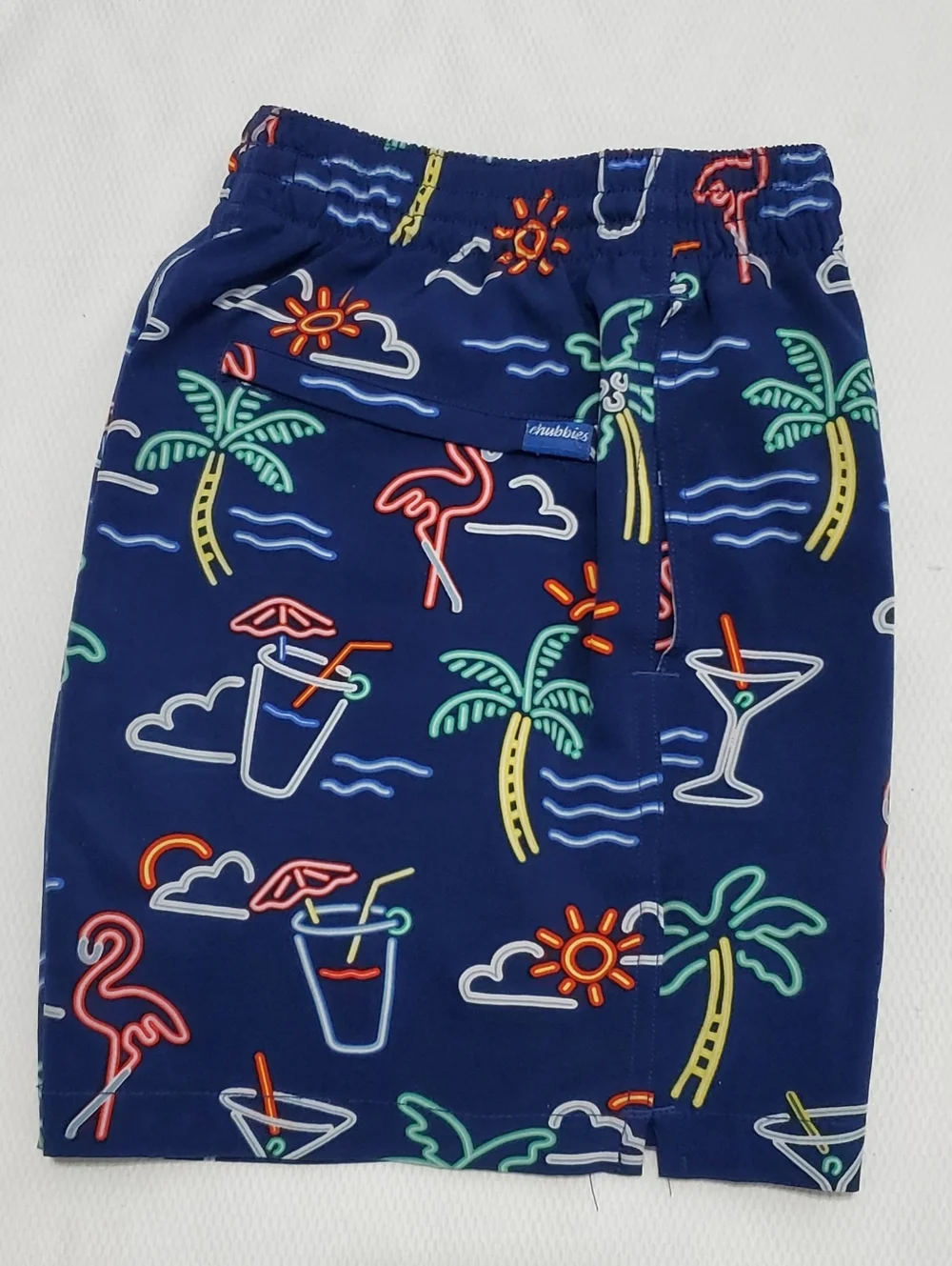 Chubbies The Neon Lights Navy Multi 4
